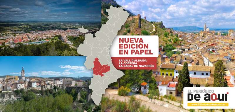 Nueva edición impresa de El Periódico de Aquí en La Vall d?Albaida, La Costera y La Canal de Navarrés. / EPDA