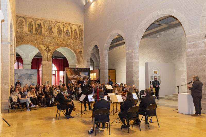 Concierto en el Centro de Recepción del Visitante del Santo Cáliz. / Elvira Folguera