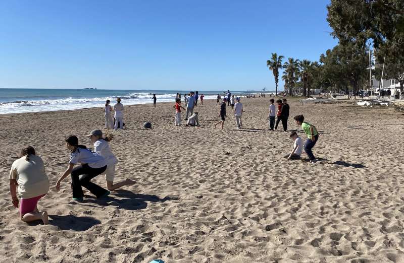 Actividades en la playa por la Feria de la Salud de Benicàssim 2026. / EPDA