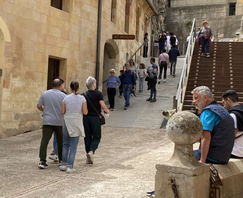 Visites al Castell./ EPDA