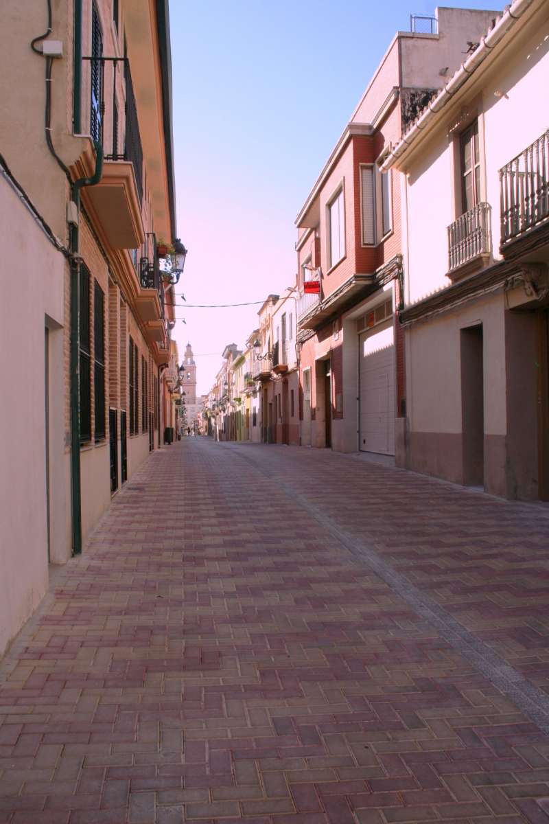 Imagen de archivo de una calle de Burjassot./EPDA 