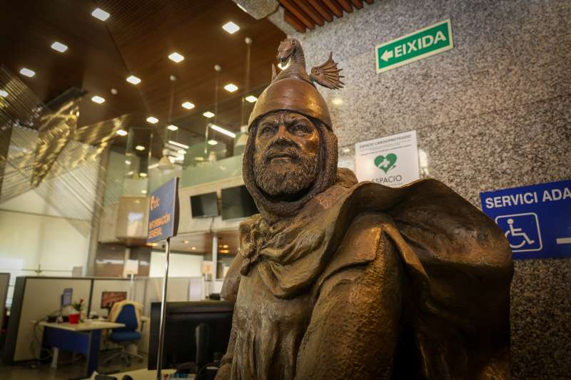 Escultura de Jaume I./EPDA