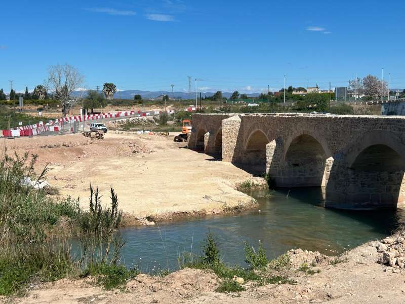 Reconstrucción de la zona del río en Riba-roja de Túria. / EPDA