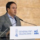 Imagen de archivo del president de la Generalitat, Juanfran Pérez Llorca. / EFE-Kai Försterling-Archivo