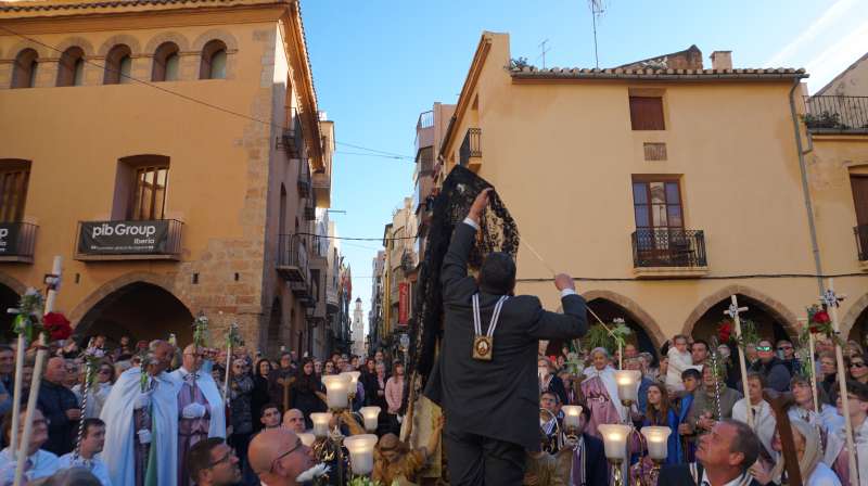 Procesión del Encuentro del Domingo de Pascua de Resurección en Vila-real. / EPDA 