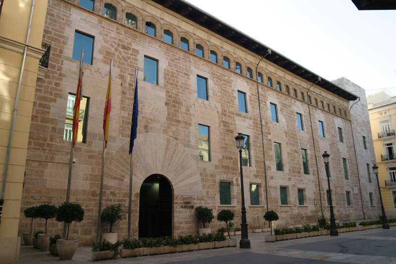 Fachada de Les Corts. /EPDA