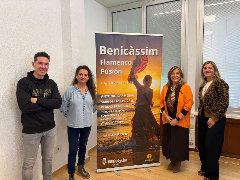 Presentación del Flamenco Fusión Gastro Festival de Benicàssim. / EPDA