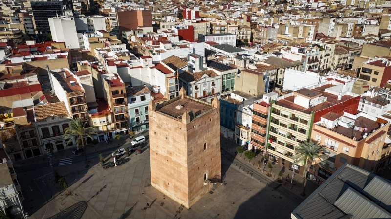 Imatge aèrea de la ciutat de Torrent./EPDA