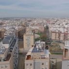 Vista àrea del municipi d"Alaquàs.
