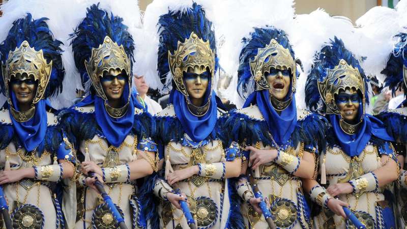 Los Moros y Cristianos de Bellreguard, una de las fiestas más arraigadas en la localidad de la Safor. / EPDA