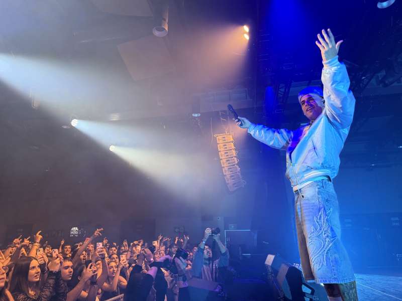 Fernandocosta celebra una década de rap en la sala Auditorio Roig Arena. / Foto: Roig Arena