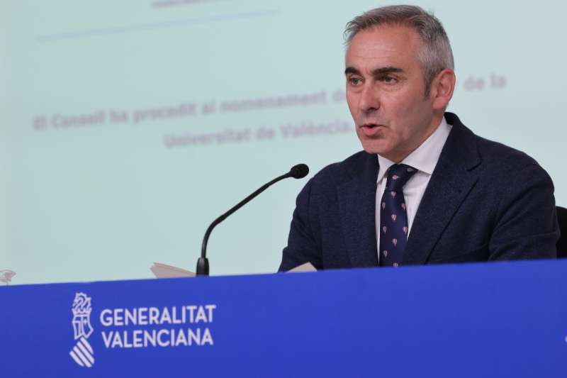 El portavoz del Consell, Miguel Barrachina./EPDA