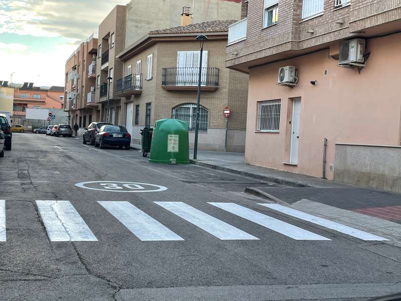 Un pas de vianants a Llíria. /EPDA Un pas de vianants a Llíria. /EPDA