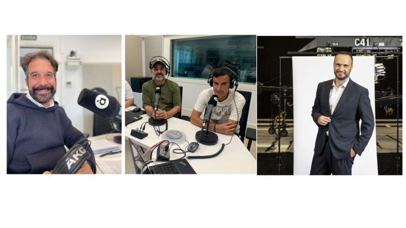Sergi Olcina, Manolo Montalt i Gustavo Clemente. EPDA Sergi Olcina, Manolo Montalt i Gustavo Clemente. EPDA