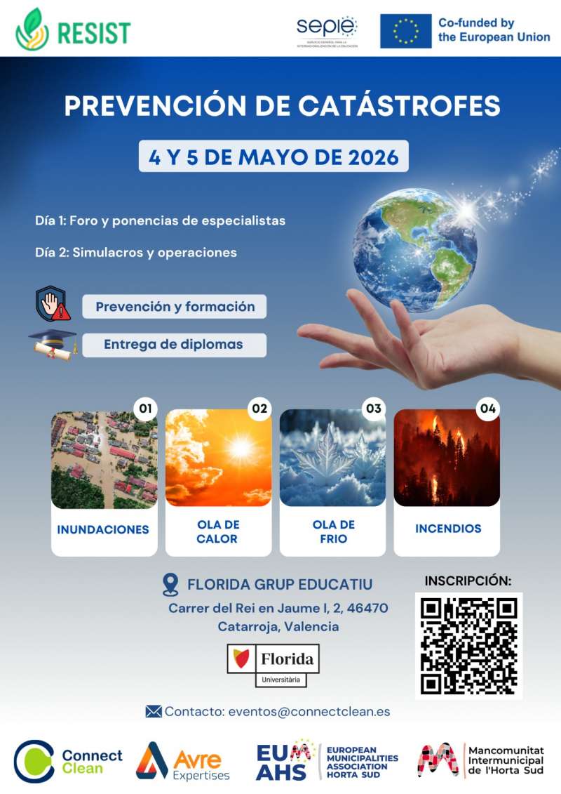 Cartel del proyecto europeo Resist./EPDA