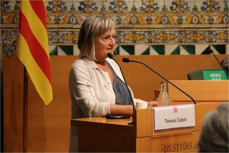 La presidenta de l?Institut d?Estudis Catalans (IEC), Teresa Cabré. / EPDA La presidenta de l?Institut d?Estudis Catalans (IEC), Teresa Cabré. / EPDA