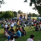Imagen de una zona verde en un recinto de festivales y eventos. / EPDA