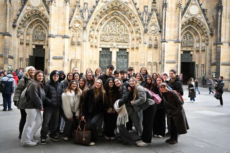 Visita dels estudiants de Foios a la República Txeca./EPDA
