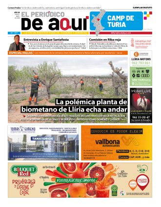 Camp de Túria edición del 13 03 2026