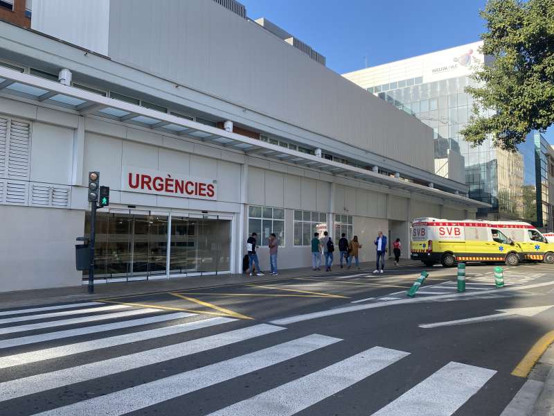 Servicio de urgencias del Clínico de Valencia./ EPDA