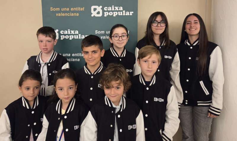 Alumnes de l"Escola Escacs Ribera Baixa, participants del torneig. / EPDA