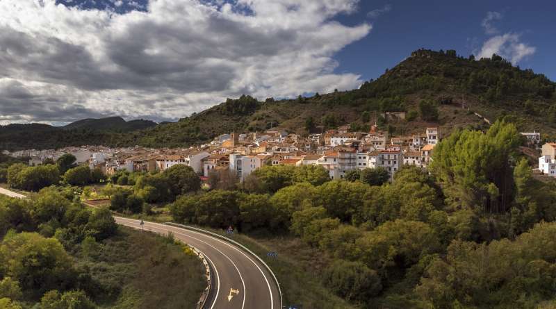 Panorámica de Algimia de Almonacid. EPDA