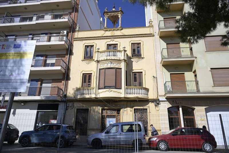 L"edifici en qüestió del carrer Sant Jordi./EPDA
