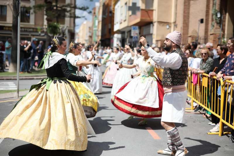 Dansà a la Mare de Déu dels Desamparats en Burriana. / EPDA