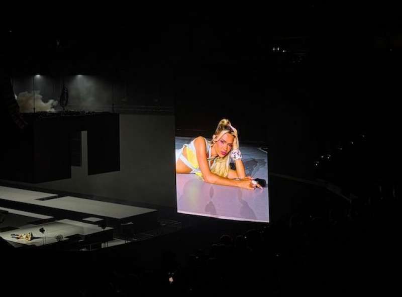 Bad Gyal en su concierto de la gira ?Más cara? en el Roig Arena de Valencia/ LUCÍA MALDONADO FERNÁNDEZ
