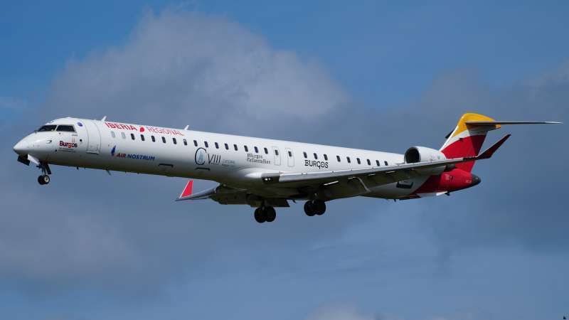 Avión de Air Nostrum. / EPDA
