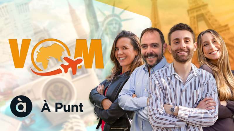 Reporters de "Valencians al món" d"À Punt. / EPDA