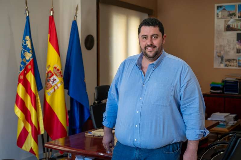 El alcalde de Nules, David García. / EPDA