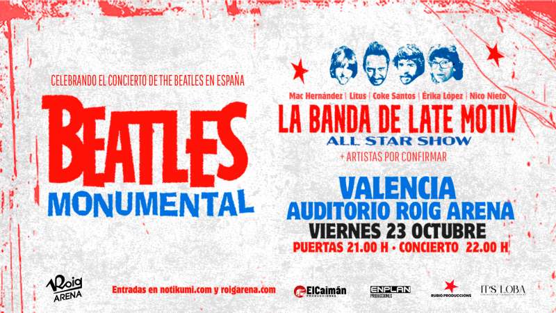 El espectáculo de la Banda de Late Motiv llegará el 23 de octubre tras su paso por varias ciudades españolas con una propuesta renovada y escénica

