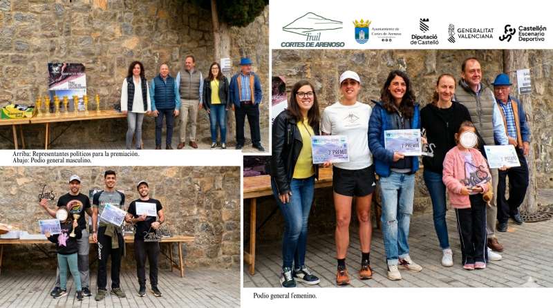 PREMIACIÓN TRAIL CORTES DE ARENOSO 2026./ EPDA