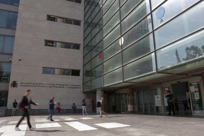 Vista general de la Ciudad de la Justicia de Valencia. / EFE/Manuel Bruque/Archivo