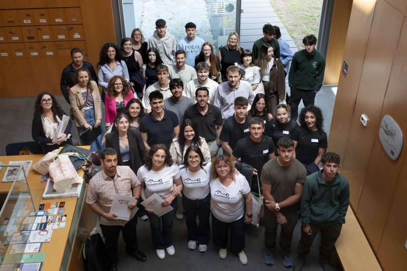 Alumnos de la provincia en el Demo Day. EPDA