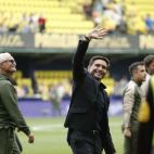 El entrenador del Villarreal Marcelino García Toral, tras el partido de la jornada 34 de LaLiga contra el Levante, el sábado en el estadio de La Cerámica.-EFE/ Manuel Bruque
