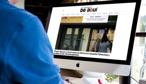 El nuevo diseño de El Periódico de Aquí mejora la navegación y refuerza la identidad del medio