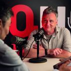 Juan Planes, durante la entrevista con Pere Valenciano en Aquí Podcast.