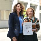 La alcaldesa de Quart de Poblet, Cristina Mora (izq.), y la primera teniente de alcalde, María Consuelo Campos (d.).