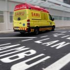 Una ambulancia del Samu