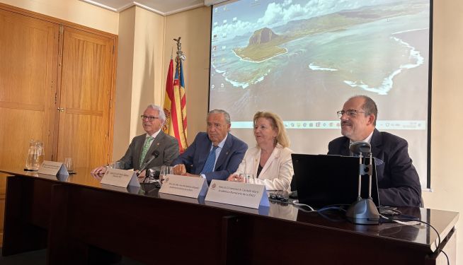 Una imagen de la jornada celebrada en la RACV en memoria de Jaume I