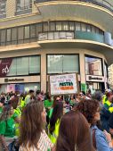 Manifestación por la  huelga educativa del 11 de mayo en Valencia