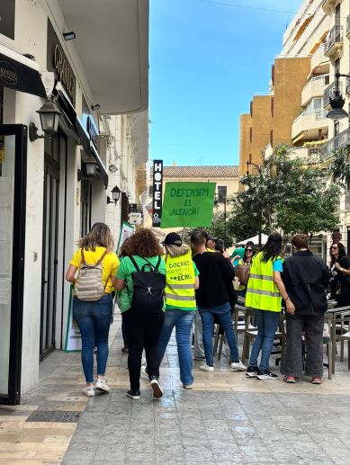 Manifestació per la vaga educativa del passat 11 de maig a València.