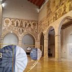 El interior del Almudín de Valencia, sede del Centro de Recepción de Visitantes del Santo Cáliz.