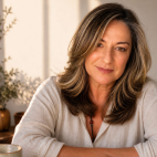 Cristina Diego, la vecina de Benavites autora de 'La silla roja'.