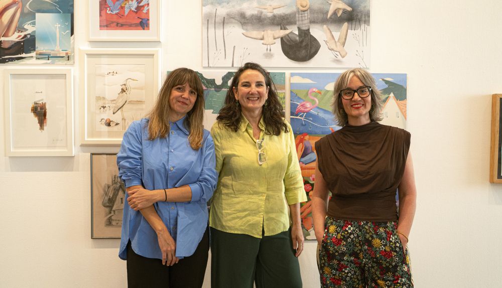 Joana Alonso, Rocío Huet y Cristina Chumillas Joana Alonso, Rocío Huet y Cristina Chumillas