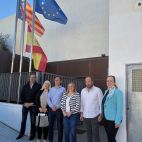Visita de la directora general de Empleo y Formación de Labora Virginia Garrigues en Yátova.
