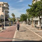 Avinguda de la Pau a Gandia.