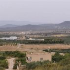 Vista de la parcela donde se ubicará la planta de biometano de Llíria.